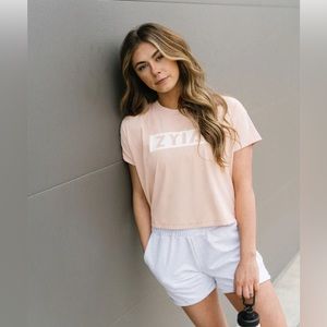 ZYIA NWT XXXL - Blush Pink ZYIA Crop T